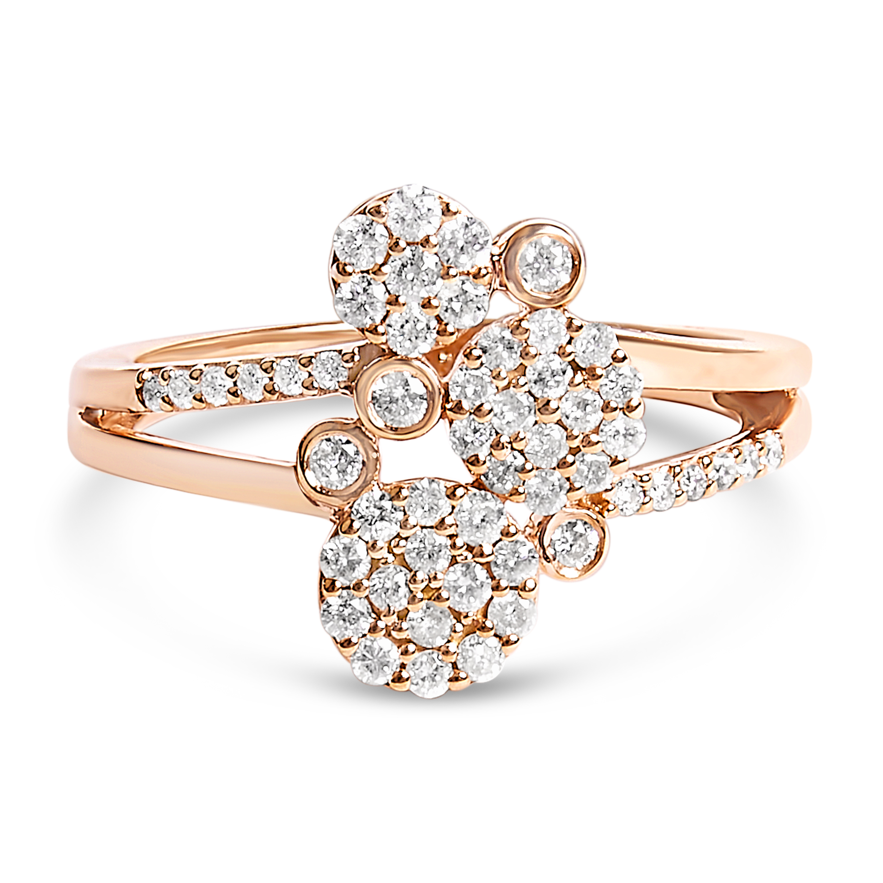 14k Rose Gold Plated .925 Sterling Silver